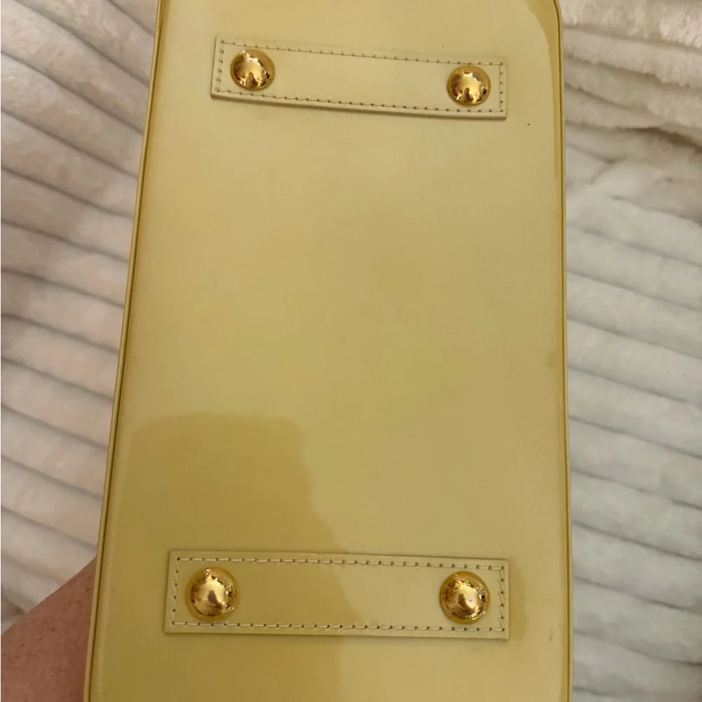 Louis Vuitton 2013 Monogram Citrine Vernis Alma PM